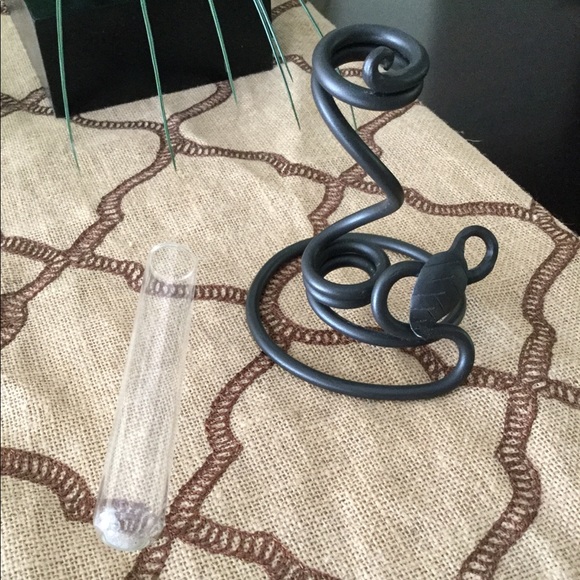 Accents Wrought Iron Test Tube Bud Vase Poshmark